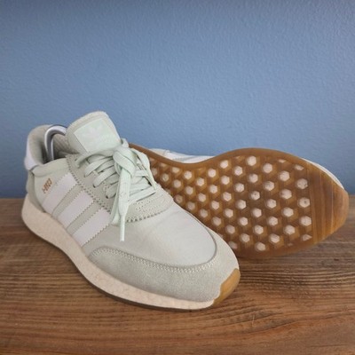 Adidas Womens I-5923 Sneakers Mint Green Retro Boost NO INNERSOLES Sz 8