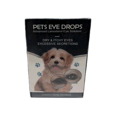 Pets Eye Drops, Cataract Drops for Dogs Improve Vision Clarity NEW