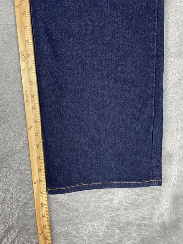 All American Clothing Jeans Mens 38x30* Blue Denim Straight Leg Made USA Stretch - Picture 10 of 13
