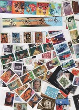 100 mint unused self stick forever stamps nice assortment