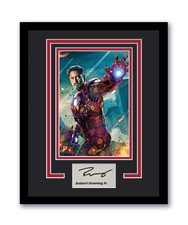 Iron Man Robert Downey Jr. Autographed Signed 11x14 Framed Photo ACOA