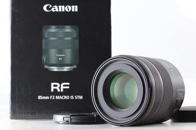 Near MINT Canon RF85mm F/2 Macro IS STM Objectif Macro 85mm Japon - Photo 1/4