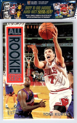 Toni Kukoc #8 1993 Ultra All-Rookies card