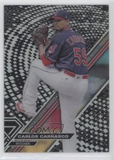 2017 Topps High Tek Pattern 1 Blackout Carlos Carrasco #HT-CC n1u