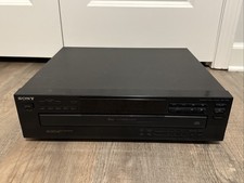 Sony CDP-C265 5 Disc CD Changer Player Linear Converter As Is Needs Repair