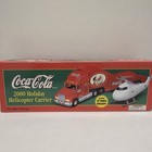 Coca Cola Santa Semi Truck and Helicopter Carrier 1:64 Scale — photo 7