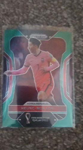 Heung Min Son [Green] #135 2022 Panini Prizm World Cup card