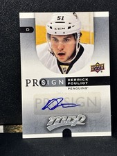 2015-16 UD MVP ProSign Derrick Pouliot Auto