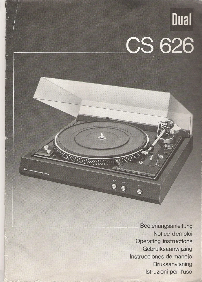 Dual CS 626 Automatic Direct Drive Plattenspieler, sehr guter Zustand - Bild 4 von 4