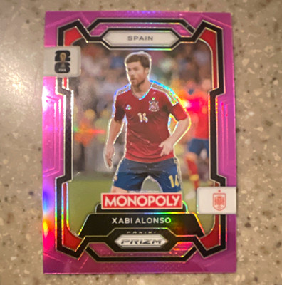 Panini 2026 Prizm Monopoly FIFA World Cup Purple Parallel #40 Xabi Alonso Spain