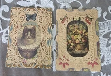 Victorian Trading 40 Birds Butterfly Ephemera Planner Smash Journal Papers 44B