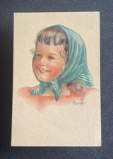 Cartolina Mariapia - volto di Bambina  (x1086)