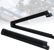 Just-v 33 Aluminum Universal Ski Roof Rack Car Carrier For Skis Black Just-v 33 Aluminum Universal Ski Roof Rack Car Carrier For Skis Black