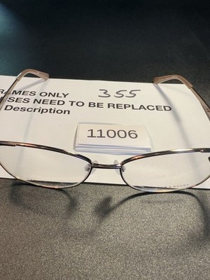Lenton & Rusby LR5011 Eyeglasses 54-15-135 Brown Metal Frames