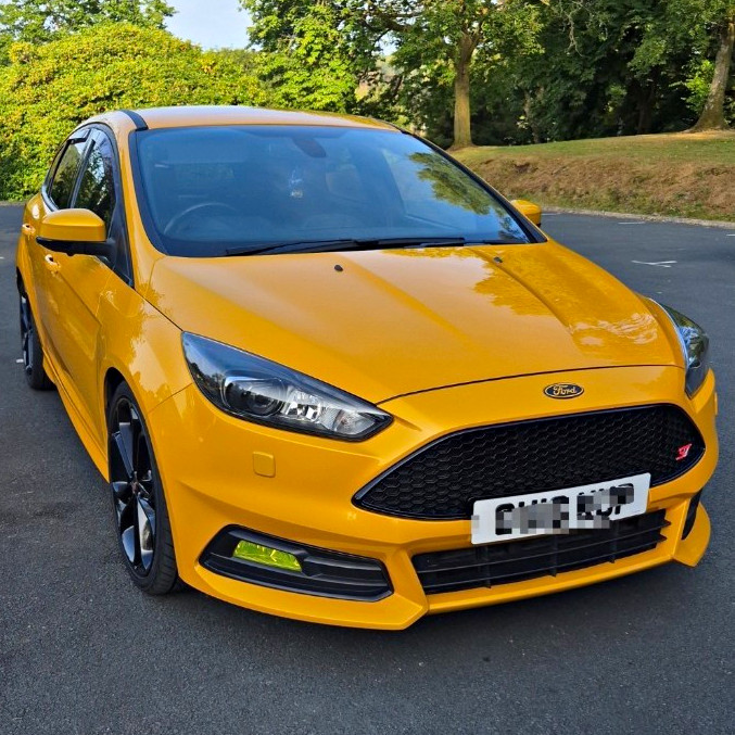 2016 Ford Fous St3tdci Tangerine Scream heated Black Recaro Leather Fsh+mot