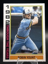 Robin Yount 2025 Topps Heritage Baseball Through The Years Brewers TTY-5
