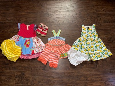 18-24 2t Matilda Jane American J&J Lemons Live Luca Clothing Lot Dresses Outfit