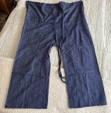Thai Fischer/Yogahose, blau, 100% Baumwolle, ...