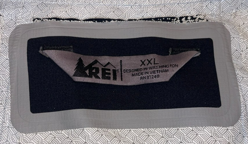 REI ELEMENTS E1  SOFT SHELL HOODED RAIN OUTDOOR H… - image 19