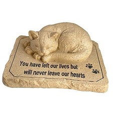 Pet Memorial Stone Weather Resistant Outdoor Memorial Garden Headstone with