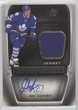 2011-12 SPx SPx Auto Rookie Jerseys 101/799 Jake Gardiner #194 Auto 8tn