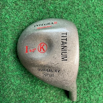 Integra 3 Slicekiller Titanium 90TI-6AL-4V offset 9.5 degree driver head only