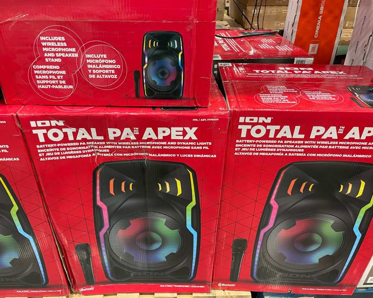 ION Audio Total PA Apex Battery-Powered Speaker Wireless