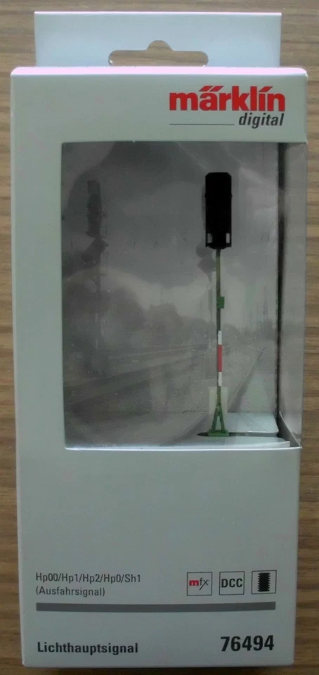 Märklin #76494 -- Lichthauptsignal -- Digital, mfx/DCC Neu + OVP