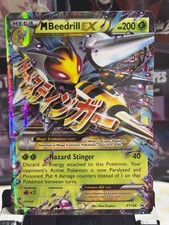 PTCG - M BEEDRILL EX - XY158 Black Star Promo (2016) LP VG Cond. (Standard Size) on eBay