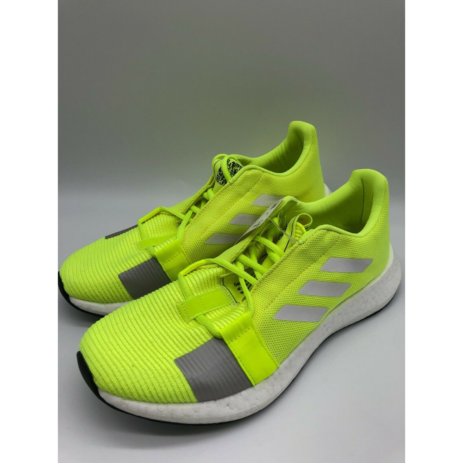 adidas Men's Senseboost GO Running Shoes Neon/Yellow Sneakers EF1580 Size 9.5 thumbnail 19