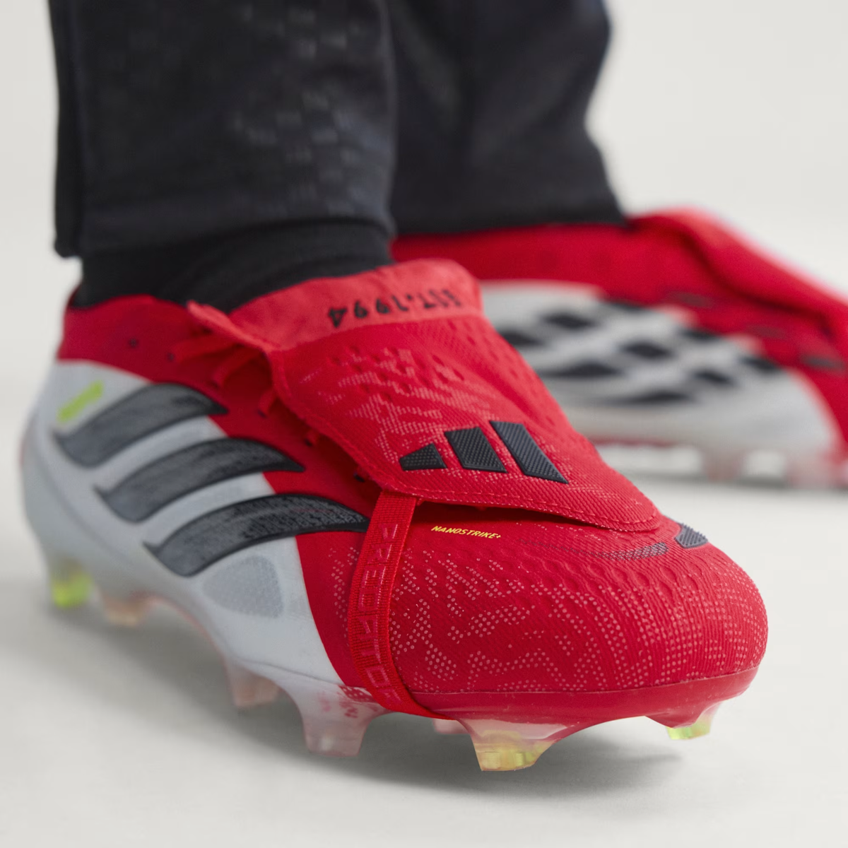 adidas PREDATOR ELITE FT FG JS0380 Lucid Red Core Black Men's SIze