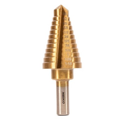 NEIKO 10189A Titan-Stufenbohrer 12 Größen für Holz &