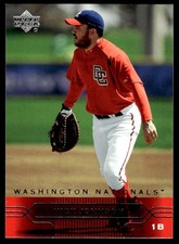 Nick Johnson 2005 Upper Deck #424 Nationals MLB READ FREE SHIPPING AutographDen