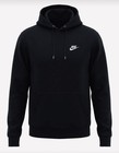 Nike Hoodie Club Herren Kapuzenpullover Pullover Sweatshirt KOSTENLOSE UK-LIEFERUNG