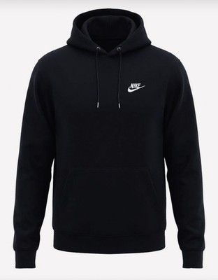 Nike Hoodie Club Herren Kapuzenpullover Pullover Sweatshirt KOSTENLOSE UK-LIEFERUNG