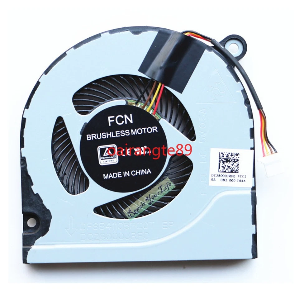 For Acer Predator Helios 300 G3-571 G3-572 PH317-51 CPU Cooling Fans DC28000JRF0 - Image 2 of 4