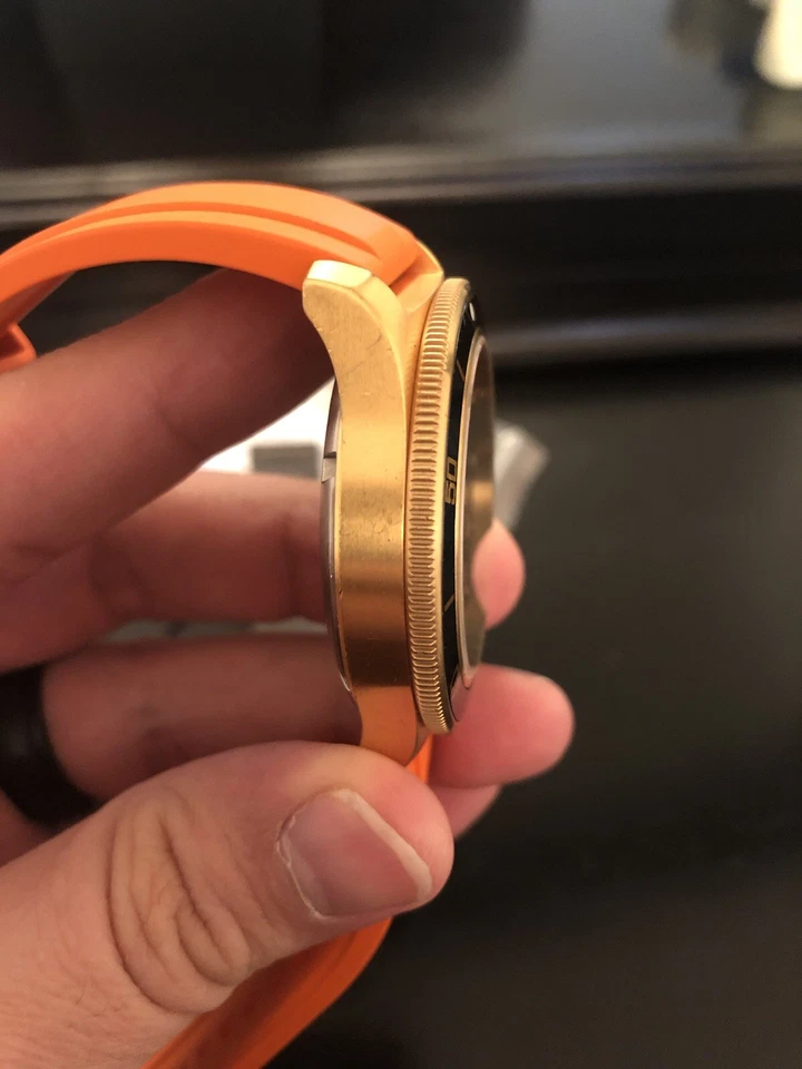 Relógio de mergulho Glycine Sub Combat fabricado na Suíça automático 300M GL0282 - Imagem 4 de 4