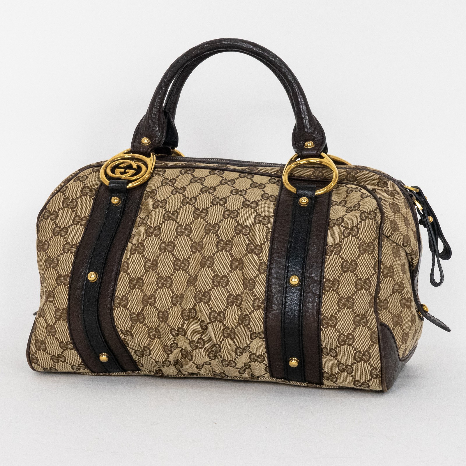 Gucci Beige Medium Interlocking Boston Shoulder B… - image 2