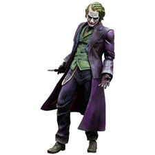 Figura de acción pintada de PVC The Dark Knight Trilogy Play Arts Kai Joker