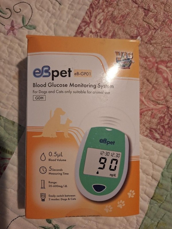 EB Cat Blood Glucose Monitoring System- FOR CATS
