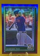 2025 Donruss RED & BLUE FOIL Ian Kinsler #93 Texas Rangers