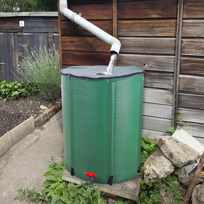 #ad #ad NEW 50 Gallon Rain Barrel Water Collector Collapsible Tank Spigot Filter US SHIP $27.89