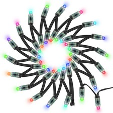 Ws2811 Diffused Digital Rgb Led Pixel String Light 12mm Individually Addressable