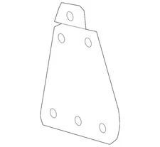 Genuine Nissan Blind Spot Radar Bracket K8839-3JAMA