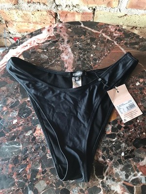 Misguided Black High Brazilian Bikini Bottom 8