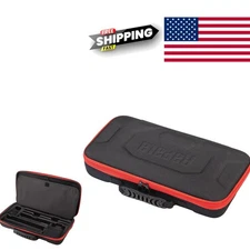 Electric Fillet Knife Storage Case with Solid Black Design and Easy Carry Handle