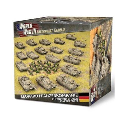 Battlefron Checkpoint Charlie West Germ Leopard 1 Panzerkompanie (Li SW Neu)