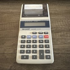 Vintage Sharp Printing Calculator Elsi Mate EL-1611S WORKS 
