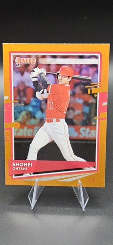 2020 Panini Donruss - Shohei Ohtani #94 Holo Orange Refractor