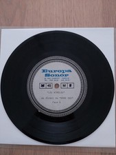 LES WIMBLES En Direct Du " Week-end " EP ULTRA RARE ACETATE Europa Sonor R'n'R 
